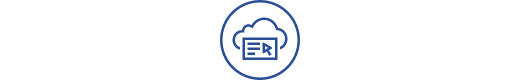 Line art icon depicting the flexible and open Lenovo open cloud architecture