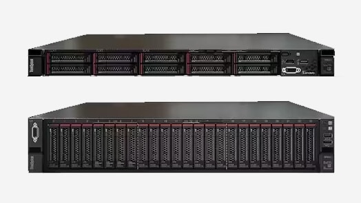 Lenovo ThinkSystem rack servers
