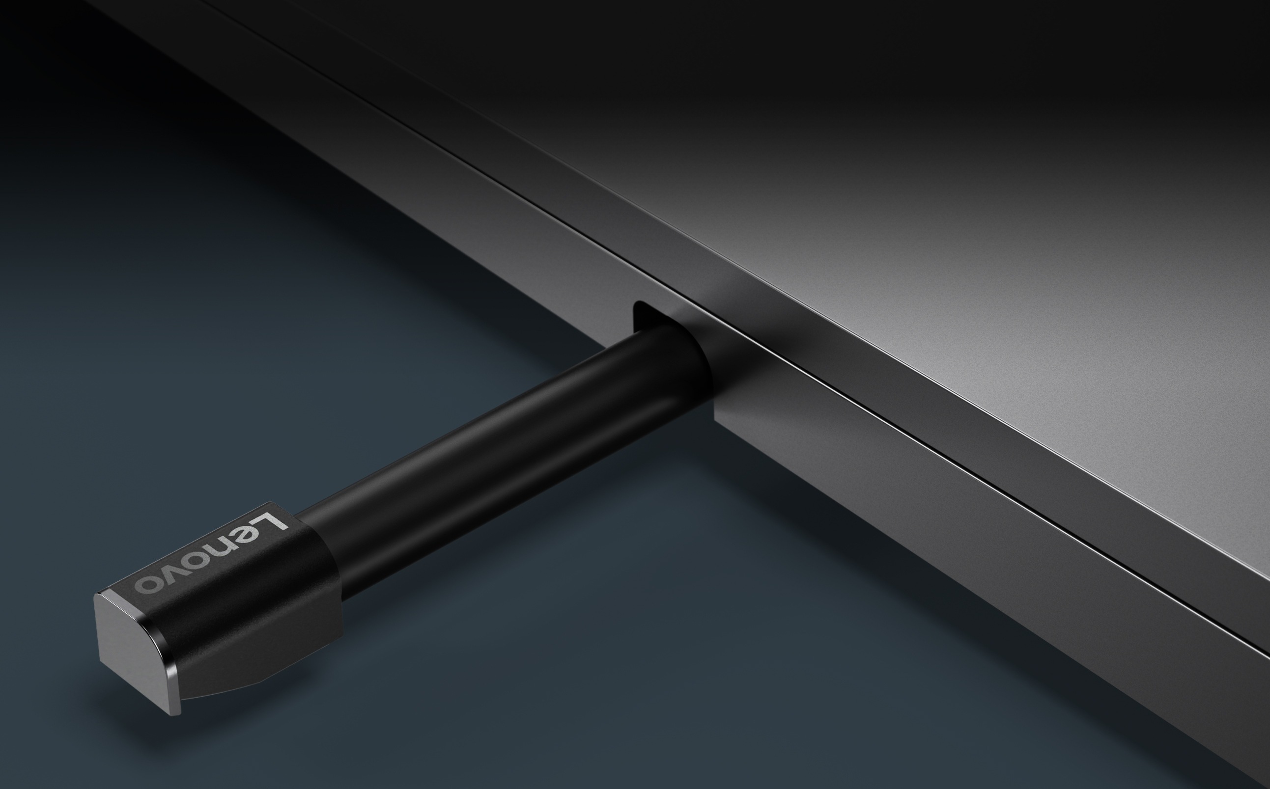 Yoga C940 Drilled Soundbar Closeup
