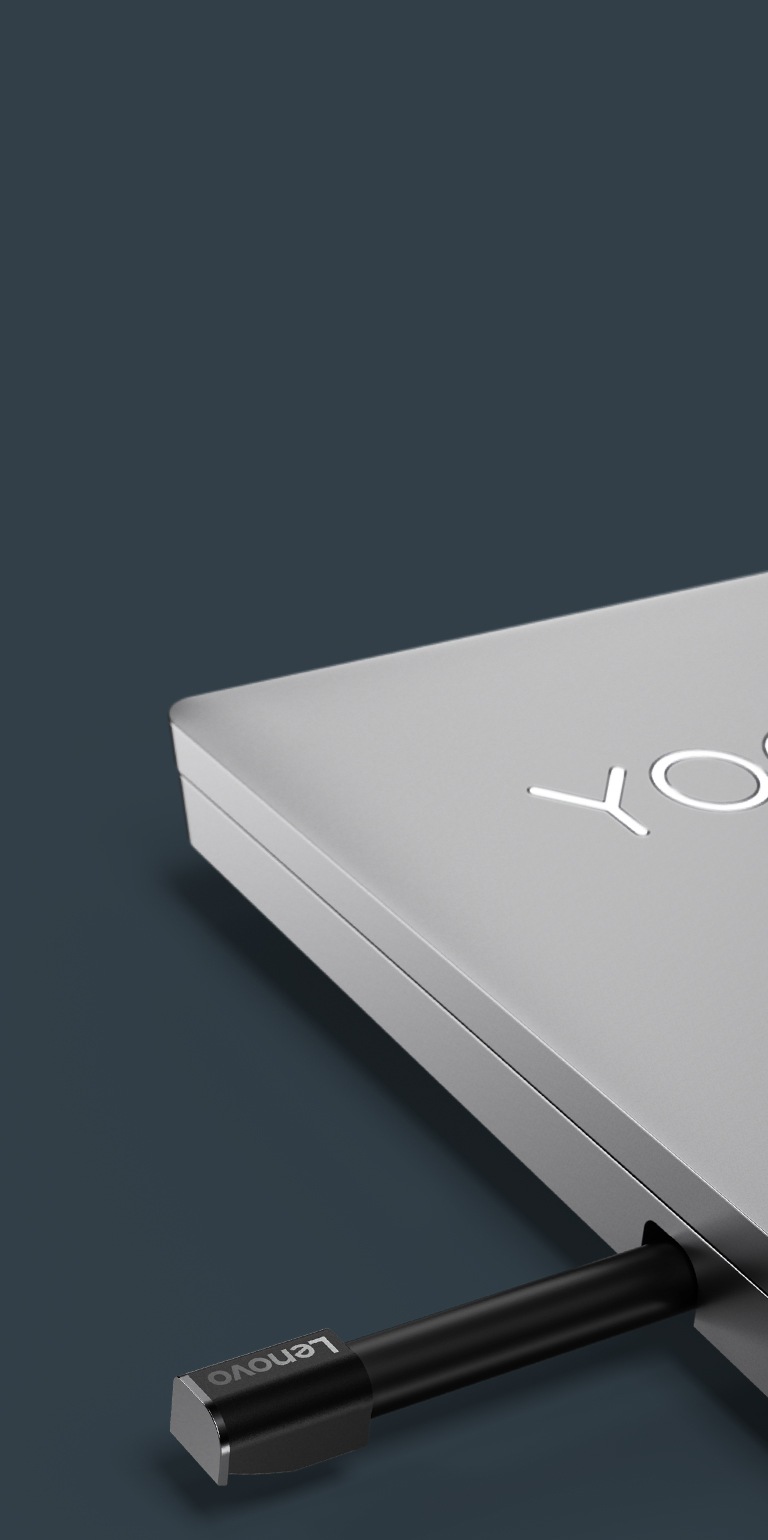 Yoga C940 Drilled Soundbar Closeup