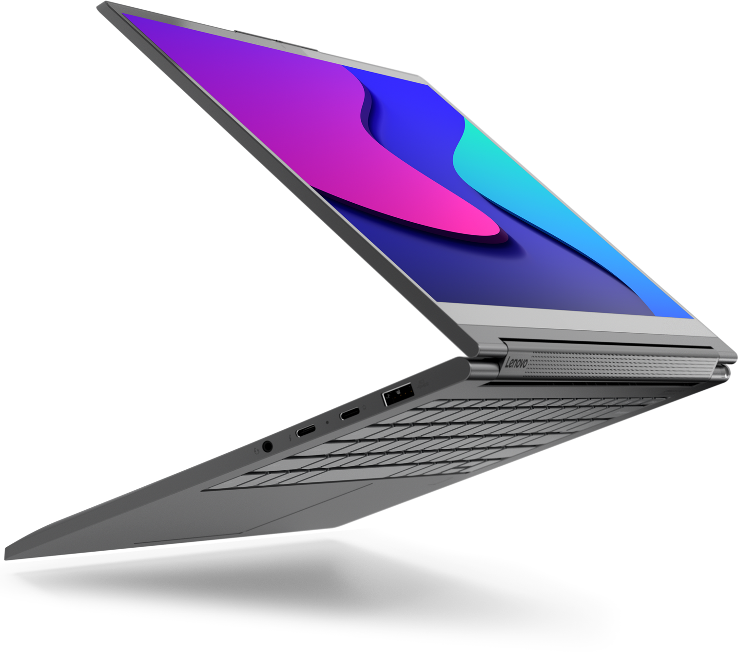 Yoga C940 Open Fold Side View
