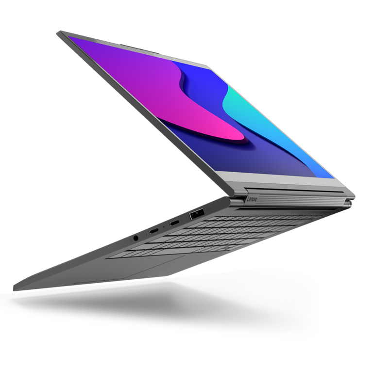 Yoga C940 Open Fold Side View
